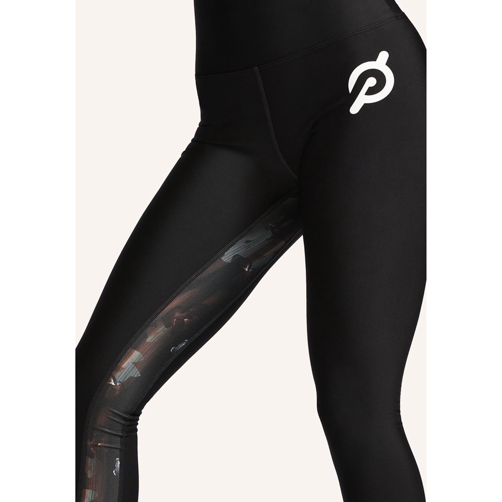 Peloton Show Up Floral Leggings Sz M Medium - Picture 4 of 15